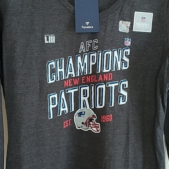 Patriots T Shirt, Champion, Trophy Collection, SzL - Picture 5 of 7
